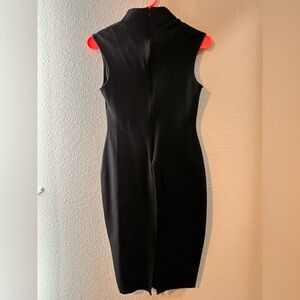 Women’s midi black dress